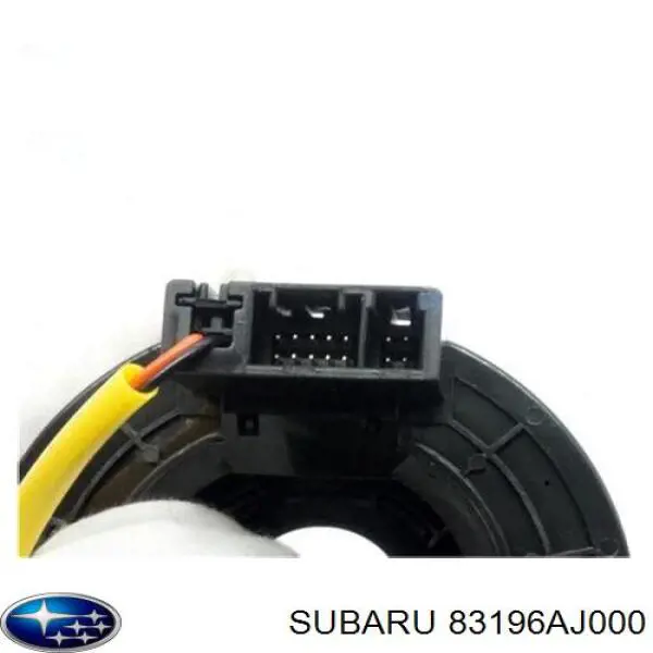 Pierścień kontaktowy AIRBAG, taśma kierownicy Subaru 83196AJ000 cena, od 62,61 USD