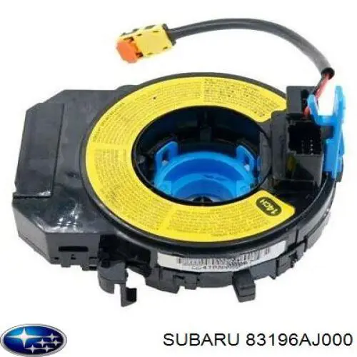 Pierścień kontaktowy AIRBAG, taśma kierownicy 83196AJ000 Subaru