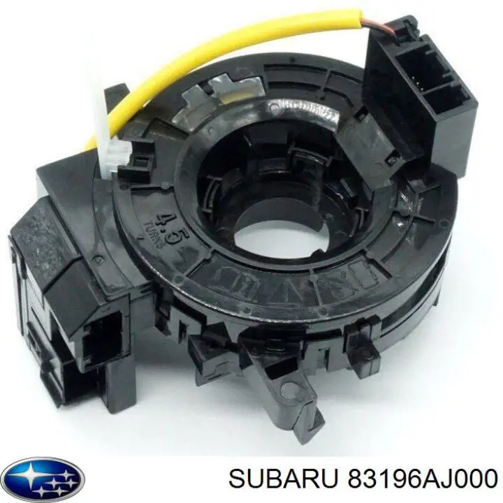 Pierścień kontaktowy AIRBAG, taśma kierownicy 83196AJ000 Subaru