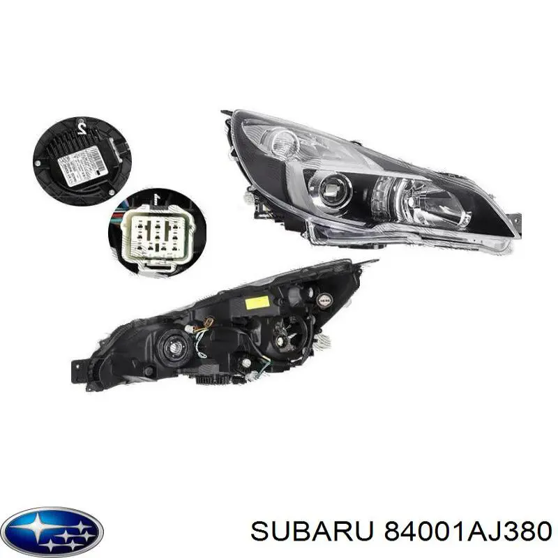 Reflektor prawy do Subaru Outback IV B14, BR