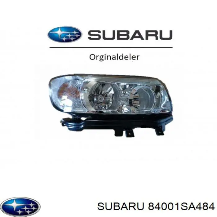 Reflektor prawy 84001SA484 Subaru