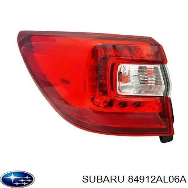 Lampa zespolona tylna lewa Subaru 84912AL06A cena, od 137,06 USD