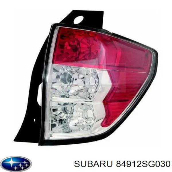 Lampa zespolona tylna lewa Subaru 84912SG030 cena, od 137,06 USD