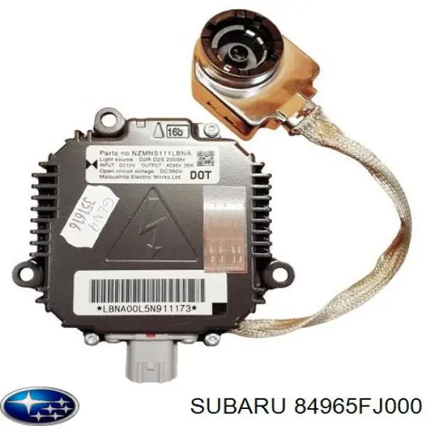 Ksenon, sterownik Subaru 84965FJ000 cena, od 134,50 USD