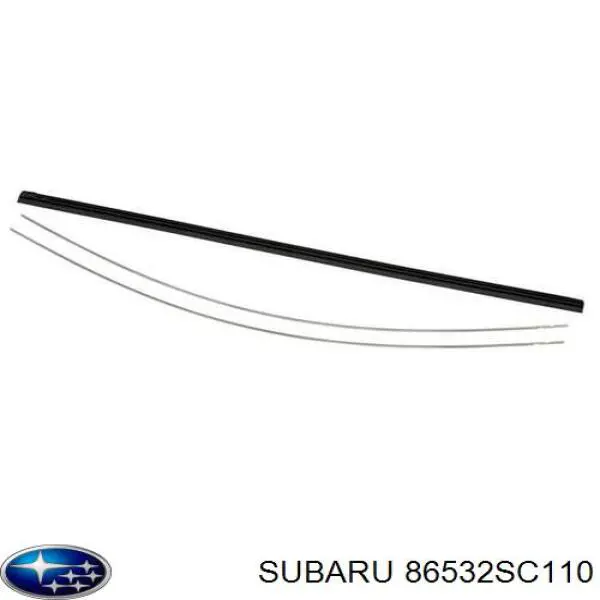 Ramię wycieraczki szyby przedniej do Subaru Forester III S12, SH