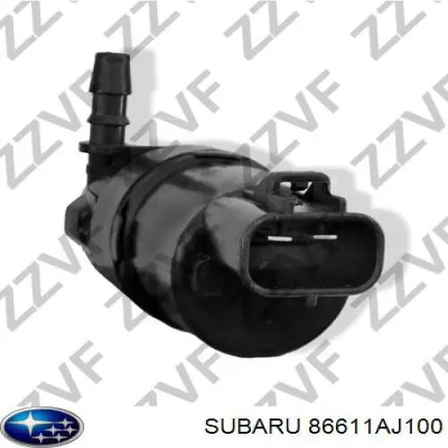 Pompka spryskiwacza szyby przedniej Subaru 86611AJ100 cena, od 23,41 USD