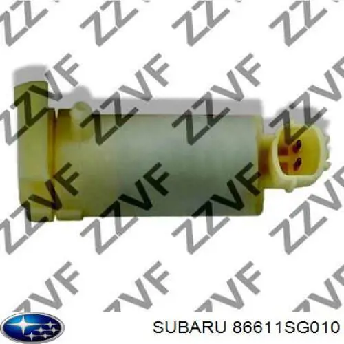 Pompka spryskiwacza szyby przedniej/tylnej Subaru 86611SG010 cena, od 31,57 USD