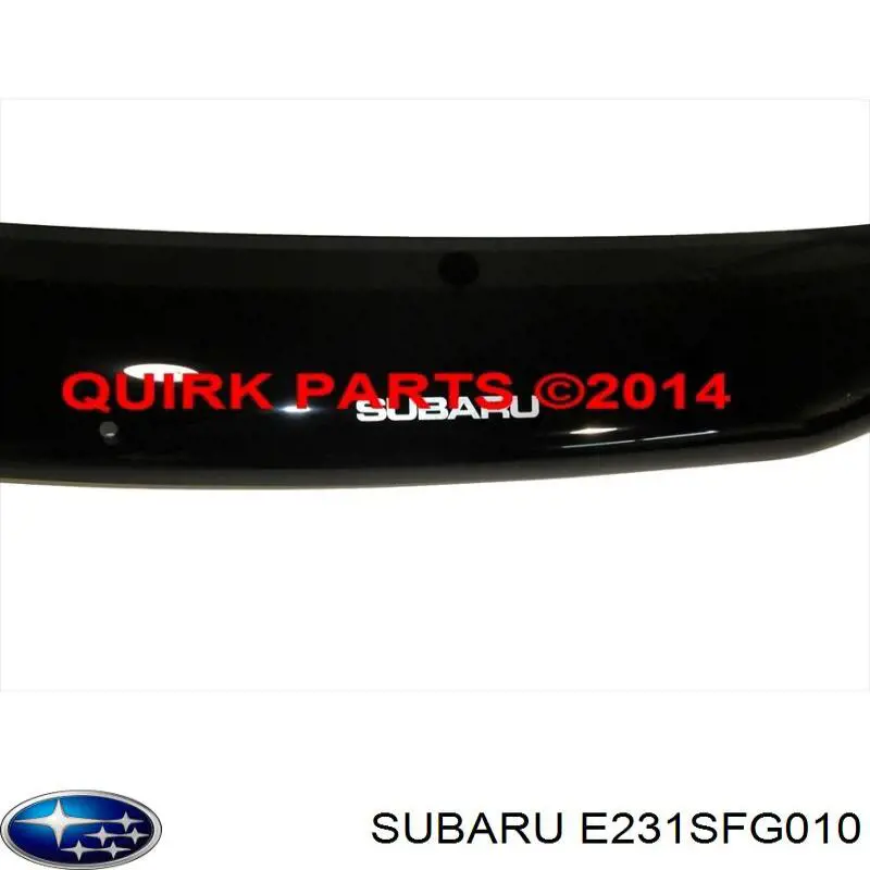 Deflektor na maskę do Subaru Impreza III GH