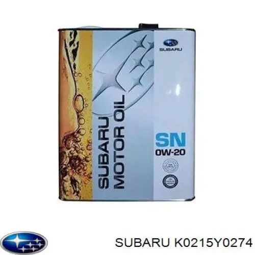 K0215Y0274 Subaru Olej do silnika