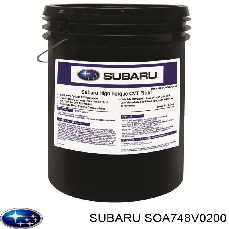 Do koszyka SOA748V0200 Subaru Olej przekładniowy