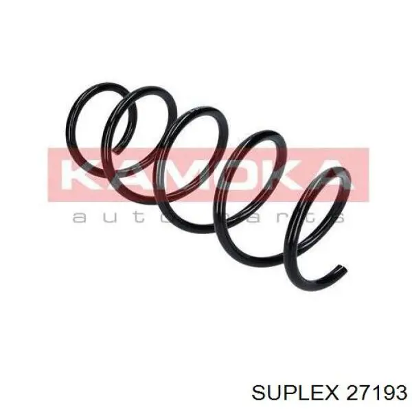 Sprężyna przednia 8200040080 Renault (RVI)