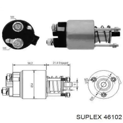 Sprężyna tylna 553502Y310 Hyundai/Kia