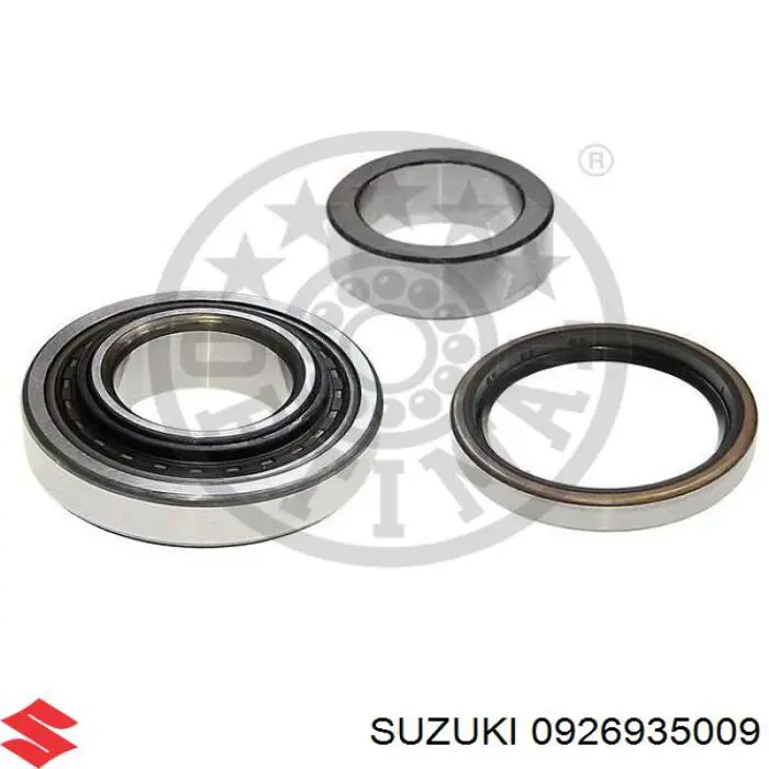 Lożysko piasty tylnej Suzuki 0926935009 cena, od 24,39 USD