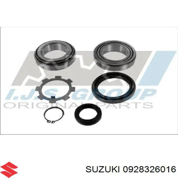 Do koszyka 0928326016 Suzuki Uszczelniacz półosi mostu przedniego