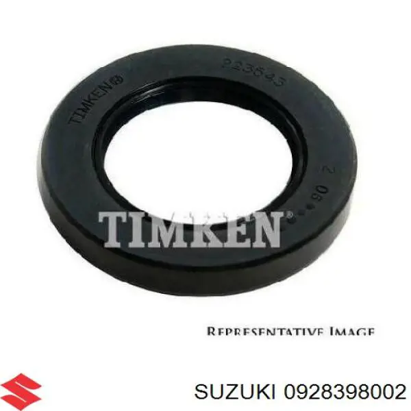 Do koszyka 0928398002 Suzuki Uszczelniacz wału korbowego silnika tylny
