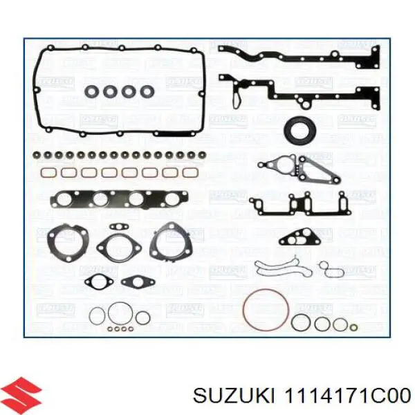 Uszczelka głowicy cylindrów Suzuki 1114171C00 cena, od 20,31 USD