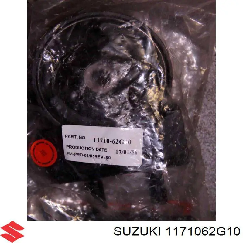 Do koszyka 1171062G10 Suzuki Poduszka (podpora) silnika tylna
