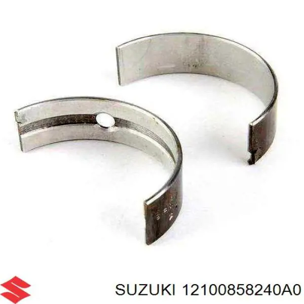 Panewki główne wału korbowego, zestaw, standardowe (STD) Suzuki 12100858240A0 cena, od 25,79 USD