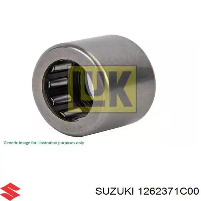 Łożysko wyciskowe (oporowe) wału sprzęgłowego Suzuki 1262371C00 cena, od 7,27 USD