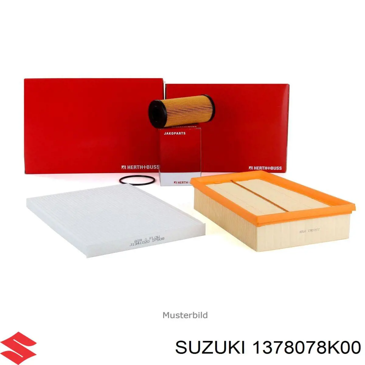 Filtr powietrza Suzuki 1378078K00 cena, od 15,40 USD