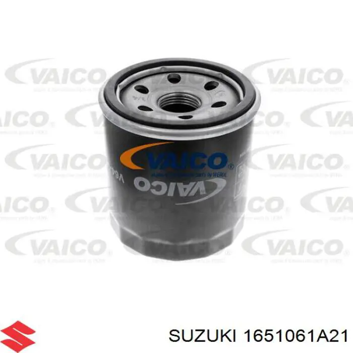 Do koszyka 1651061A21 Suzuki Filtr oleju