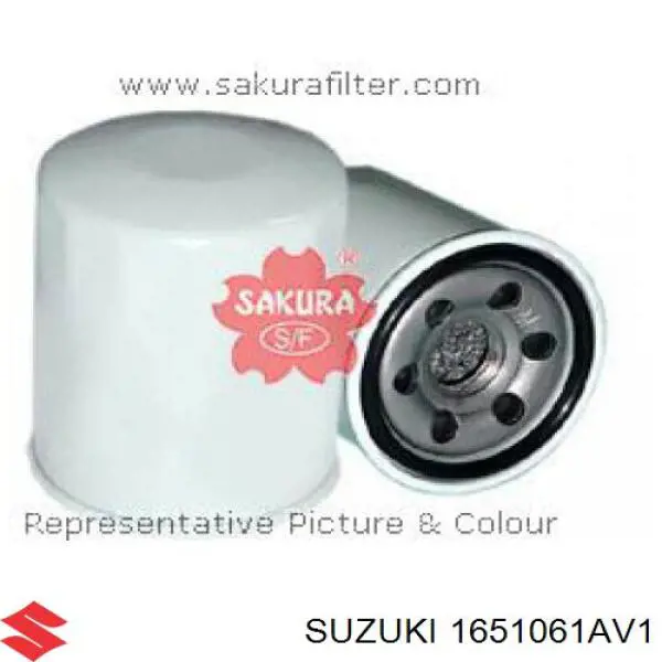 Filtr oleju Suzuki 1651061AV1 cena, od 5,97 USD