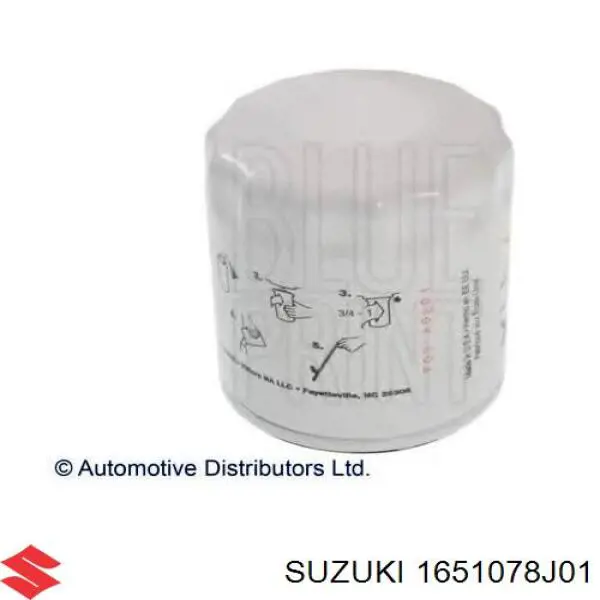 1651078J01 Suzuki Filtr oleju