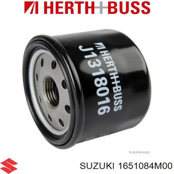 Filtr oleju Suzuki 1651084M00 cena, od 8,87 USD