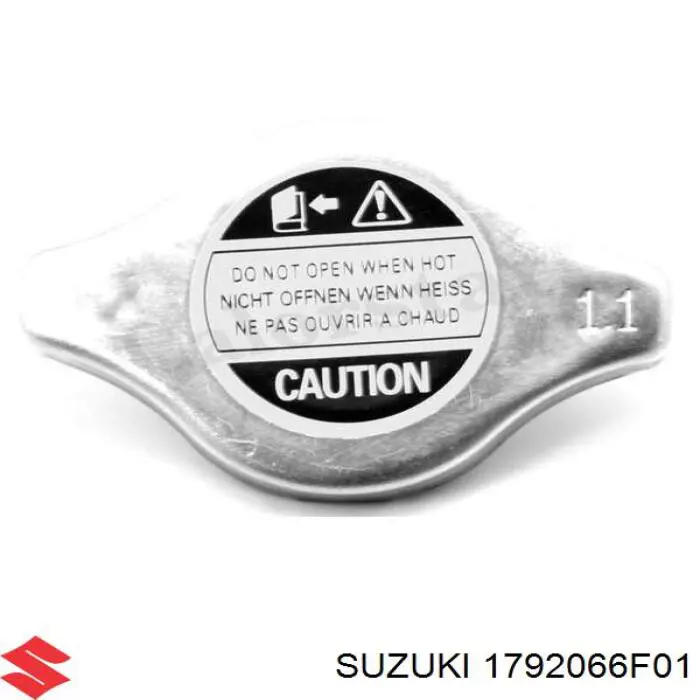 Pokrywa (korek) chłodnicy Suzuki 1792066F01 cena, od 7,43 USD