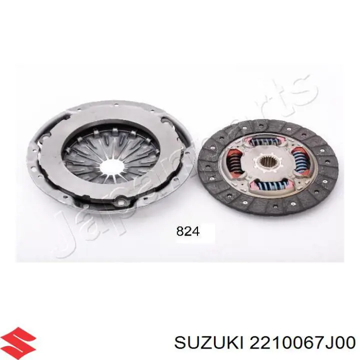 Do koszyka 2210067J00 Suzuki Docisk sprzęgła