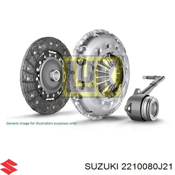 Do koszyka 2210080J21 Suzuki Docisk sprzęgła