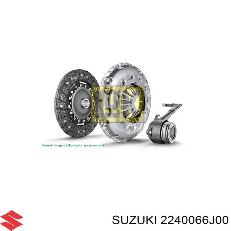 Tarcza sprzęgła Suzuki 2240066J00 cena, od 98,76 USD