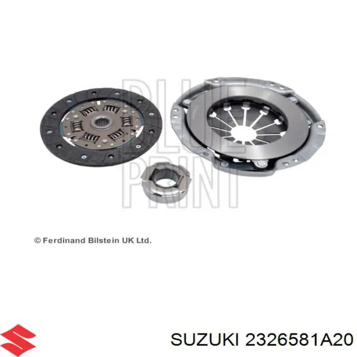 Łożysko wyciskowe sprzęgła Suzuki 2326581A20 cena, od 29,69 USD