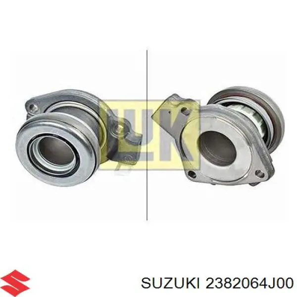 Cylinder roboczy sprzęgła (wysprzęglik) w komplecie z łożyskiem wyciskowym Suzuki 2382064J00 cena, od 69,72 USD