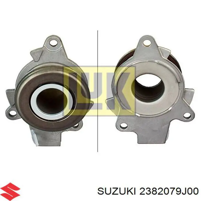 2382079J00 Suzuki Cylinder roboczy sprzęgła (wysprzęglik) w komplecie z łożyskiem wyciskowym