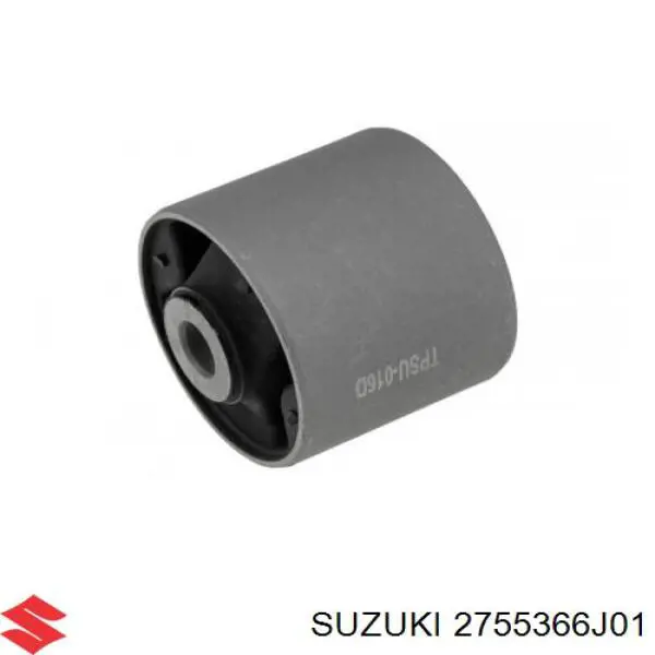 Do koszyka 2755366J01 Suzuki Silentblock trawersu do mocowania przedniego reduktora przedni