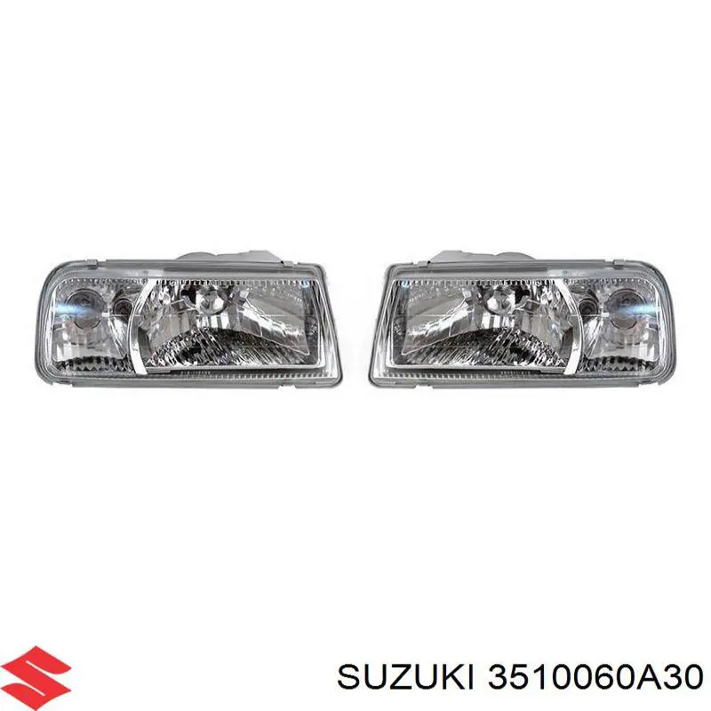 Reflektor prawy Suzuki 3510060A30 cena, od 76,97 USD