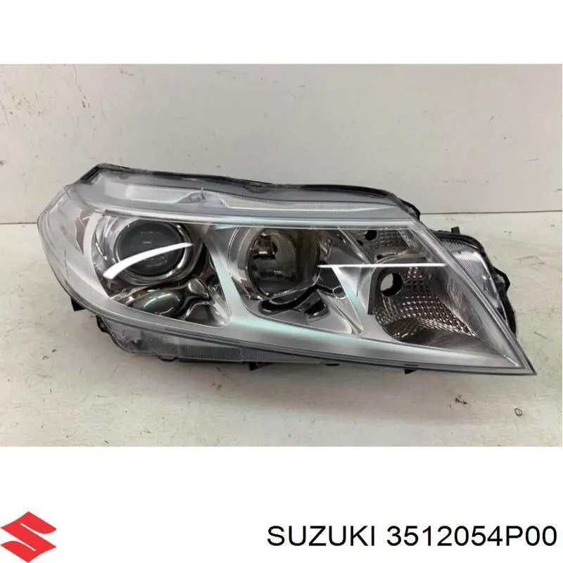 3512054P00 Suzuki Reflektor prawy