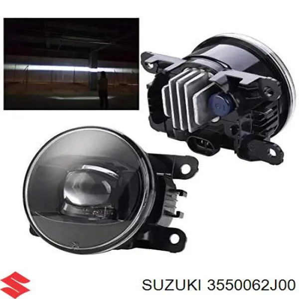 3550062J00 Suzuki lampa przeciwmgielna lewa/prawa