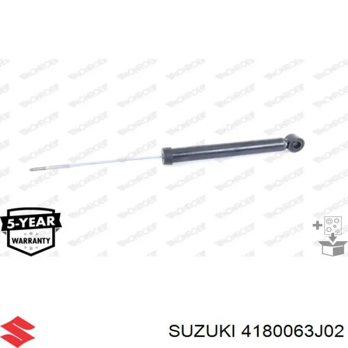 Do koszyka 4180063J02 Suzuki Amortyzator tylny