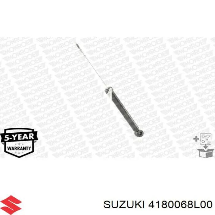 Amortyzator tylny Suzuki 4180068L00 cena, od 76,52 USD