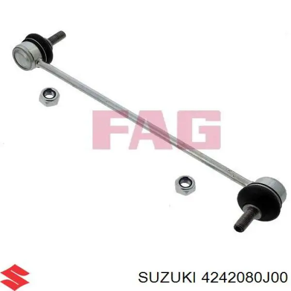 Do koszyka 4242080J00 Suzuki Łącznik stabilizatora przedniego