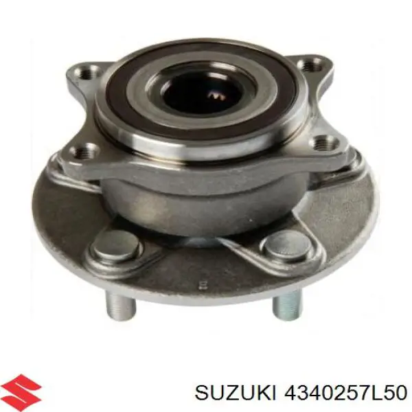 Do koszyka 4340257L50 Suzuki Piasta przednia