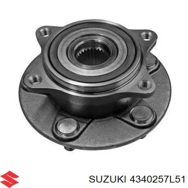 4340257L51 Suzuki Piasta przednia