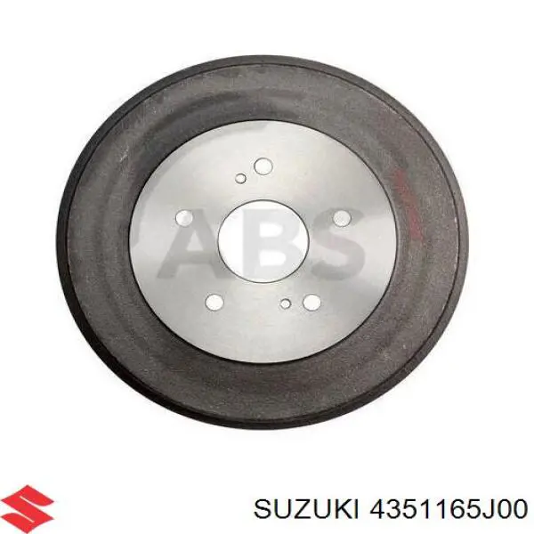 Bęben hamulcowy tylny Suzuki 4351165J00 cena, od 59,34 USD
