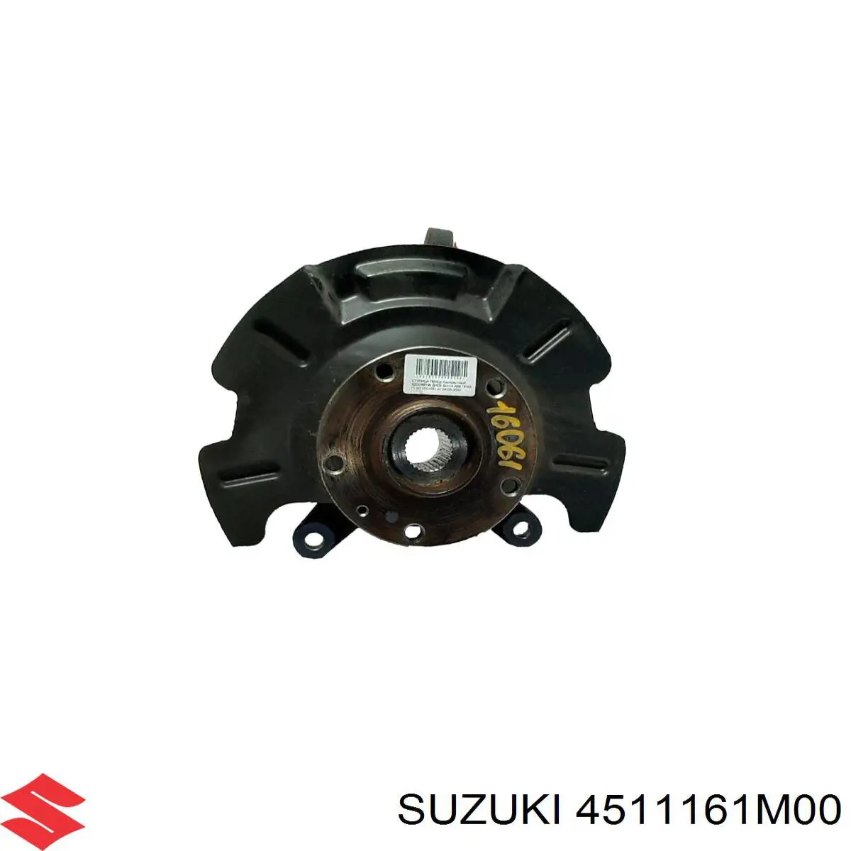 4511161M00 Suzuki Czop (zwrotnica) przedni prawy