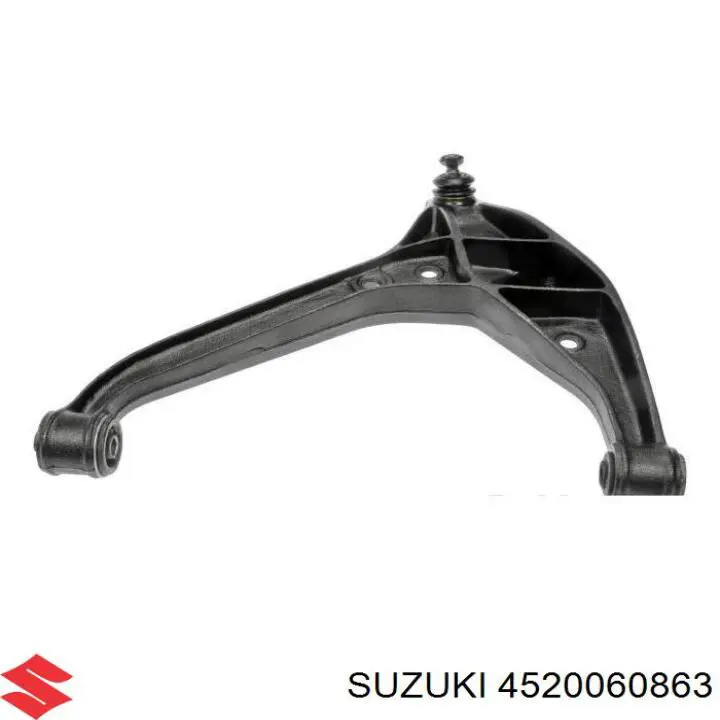 Wahacz zawieszenia przedniego dolny lewy Suzuki 4520060863 cena, od 82,11 USD