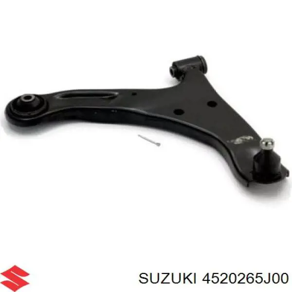 Do koszyka 4520265J00 Suzuki Wahacz zawieszenia przedniego dolny lewy