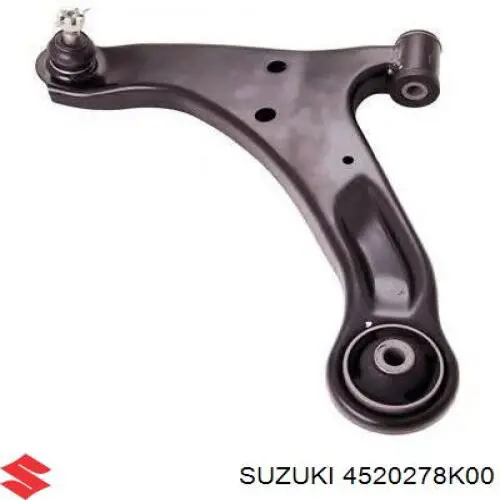 4520278K00 Suzuki Wahacz zawieszenia przedniego dolny lewy