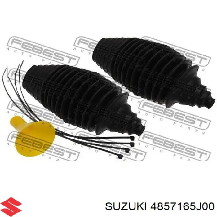 Osłona mechanizmu kierowniczego (maglownicy) Suzuki 4857165J00 cena, od 12,65 USD